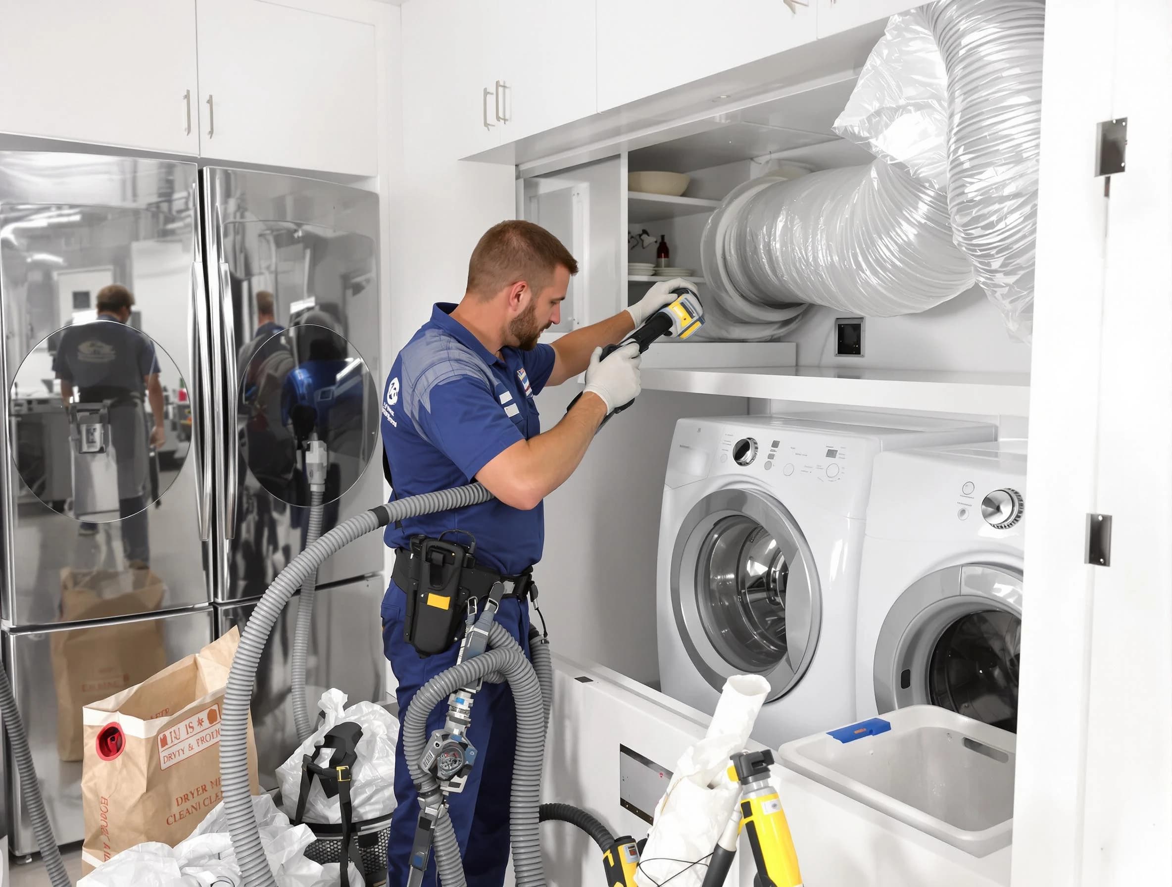 Professional duct cleaning by Parker Dryer Vent Cleaning in Parker