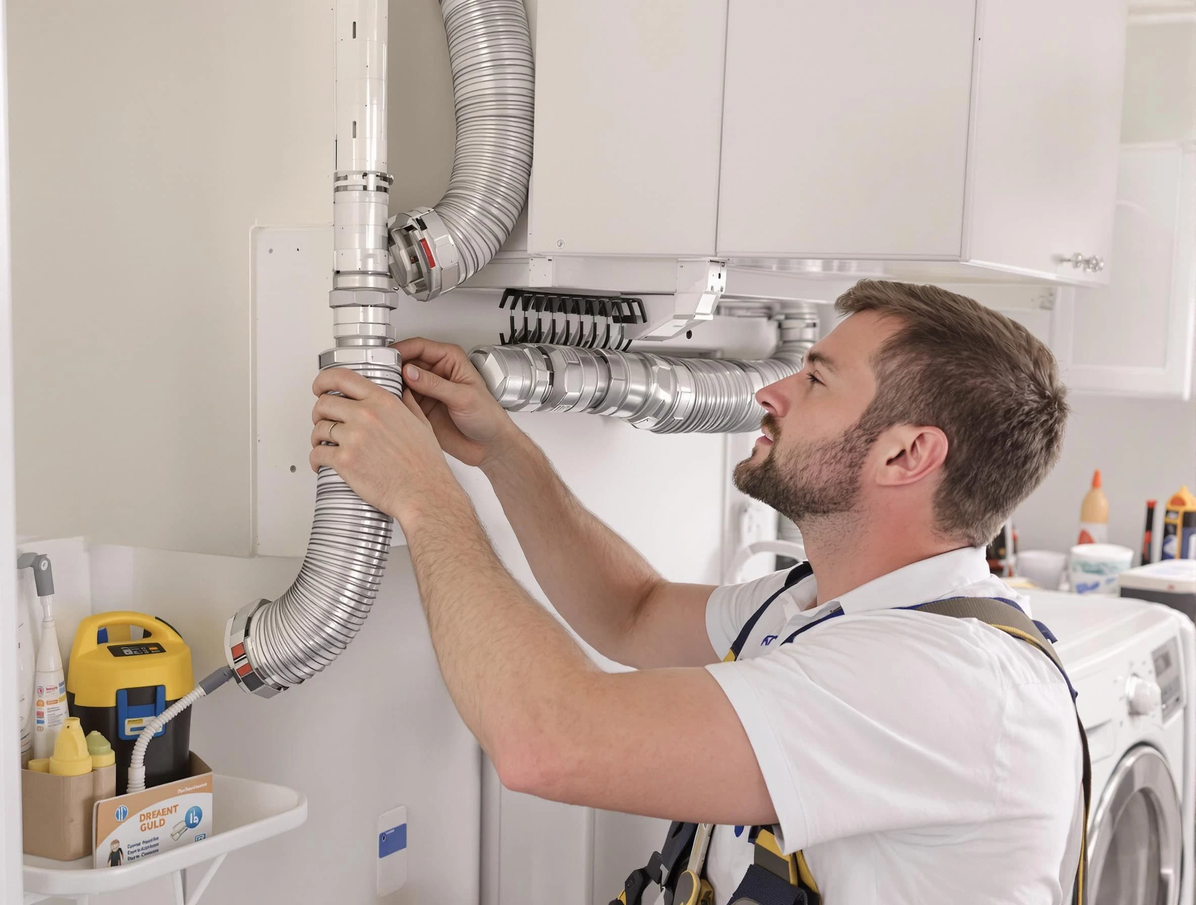 Professional dryer vent repair and installation by Parker Dryer Vent Cleaning in Parker