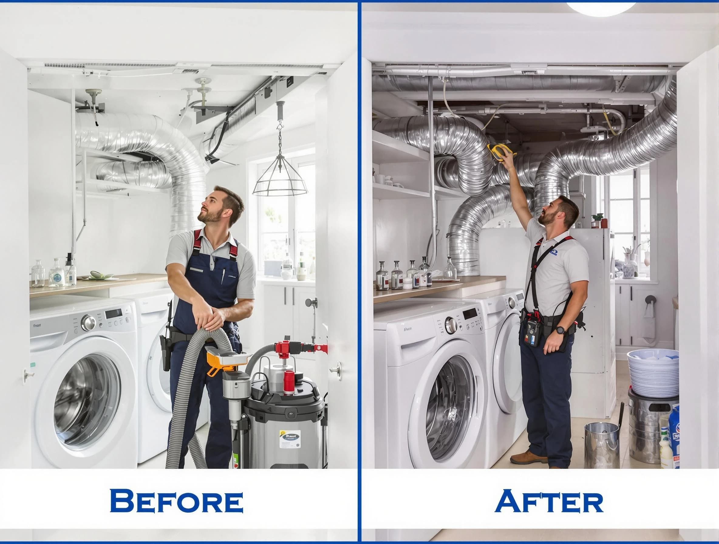 Expert gas dryer vent cleaning by Parker Dryer Vent Cleaning in Parker