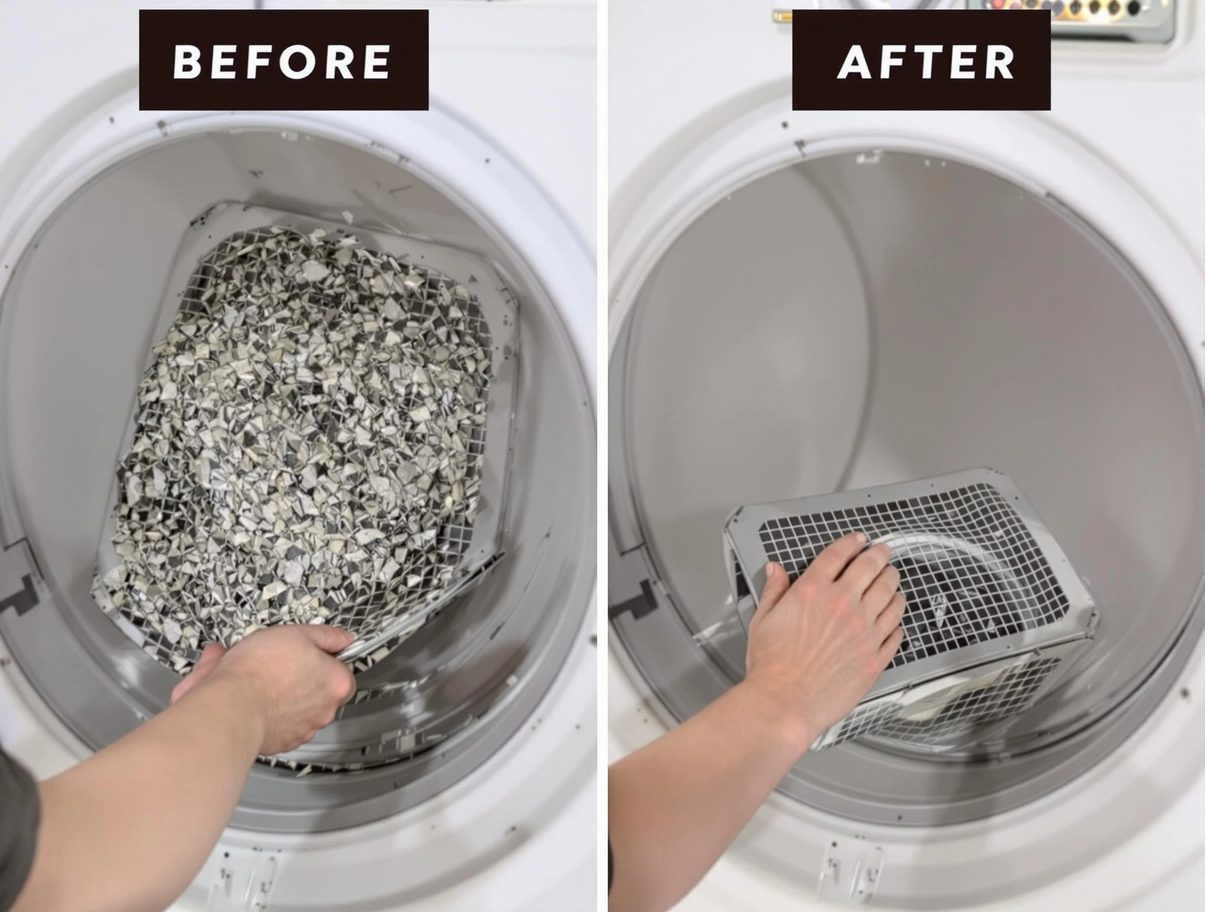Professional lint trap cleaning by Parker Dryer Vent Cleaning in Parker