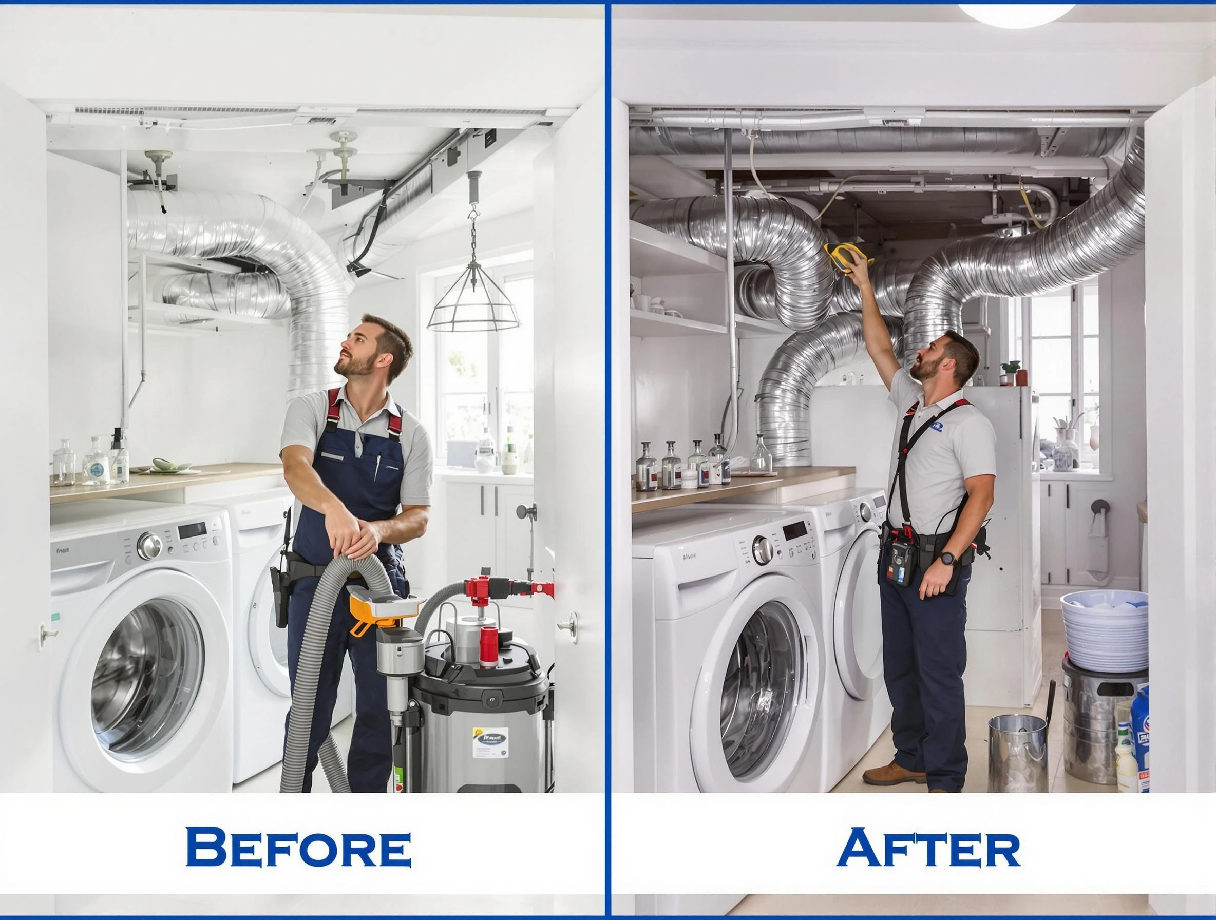 Expert gas dryer vent cleaning by Parker Dryer Vent Cleaning in Parker