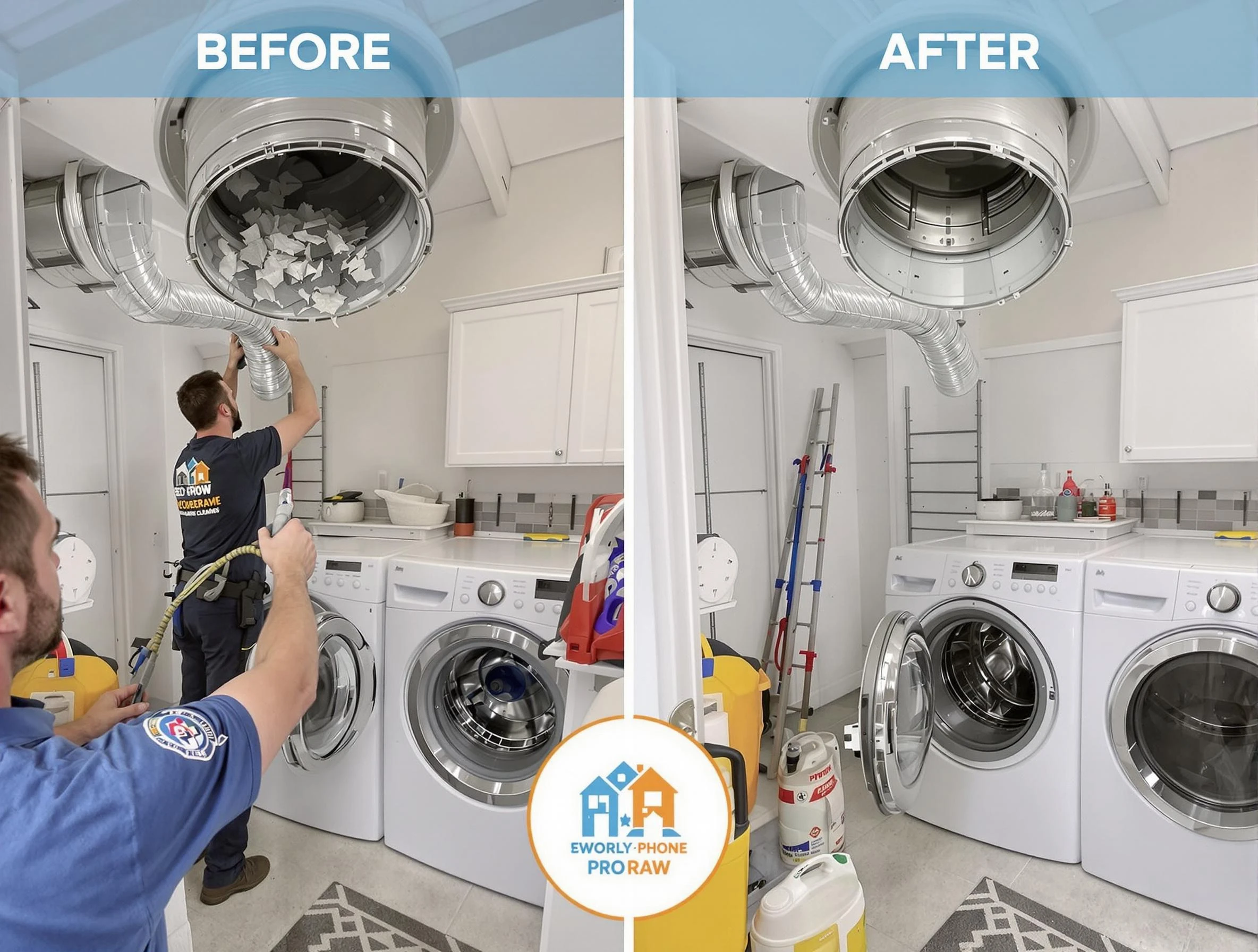 Residential dryer vent cleaning by Parker Dryer Vent Cleaning in Parker